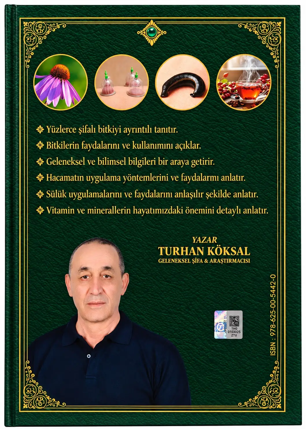 Bitkilerin Şifası kitabının arka kapağı