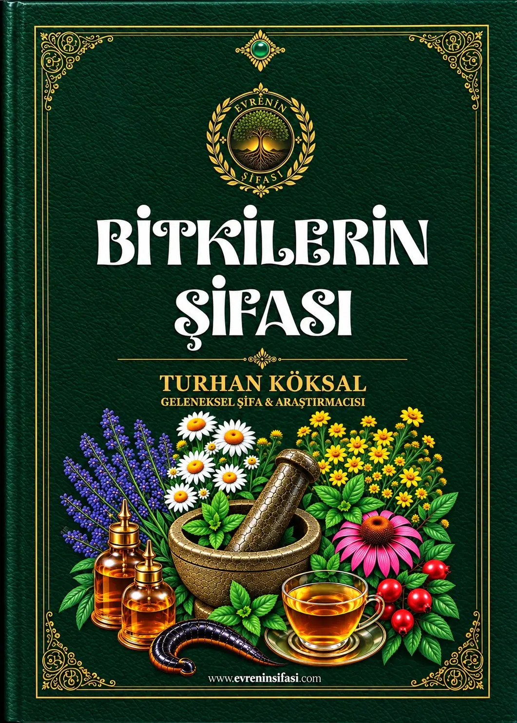 Bitkilerin Şifası kitabının ön kapağı